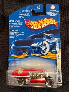 Hot Wheels Red Torpedo Junker Die-Cast Toy Car